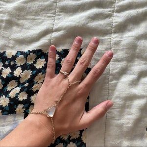 Kendra Scott Gold Hand Bracelet